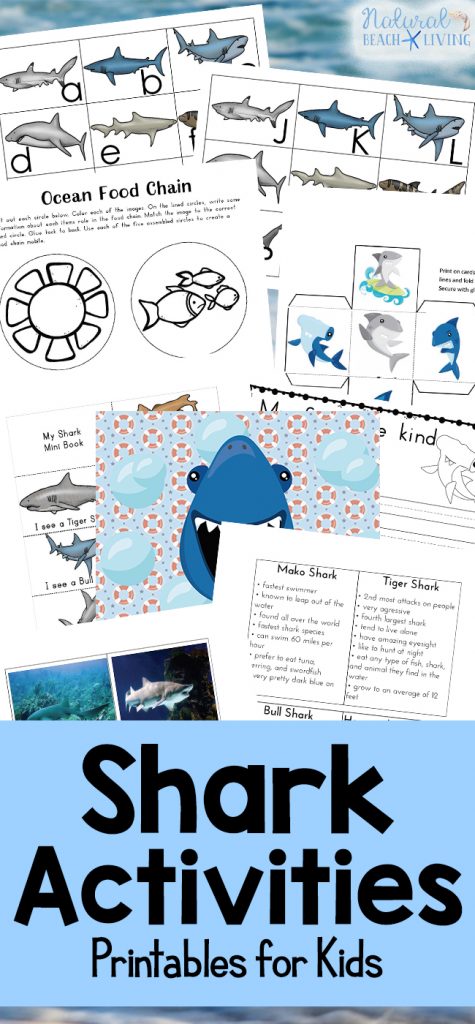 The Best Shark Printable Activities for Kids, Get ready for Shark Week with a Shark Unit Study and Shark Lesson Plans, These Shark Week Ideas have Alphabet Activities, Shark Facts, and Preschool Printables, shark games. Plus, Shark printables and Writing Prompts