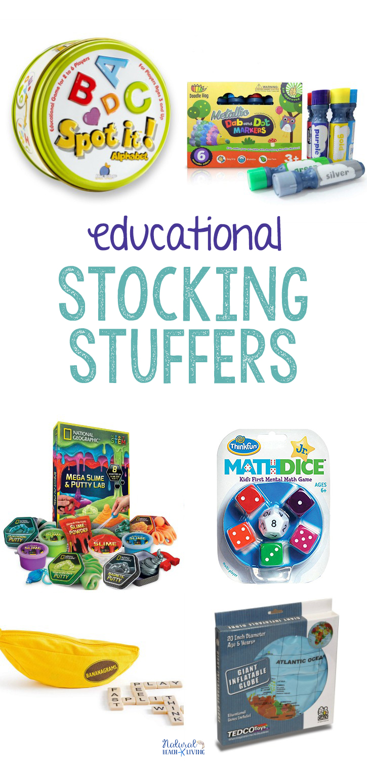 27+ Educational Stocking Stuffers for Kids