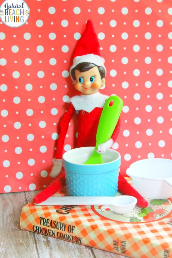 Elf on the Shelf Ideas for the Kitchen - Natural Beach Living