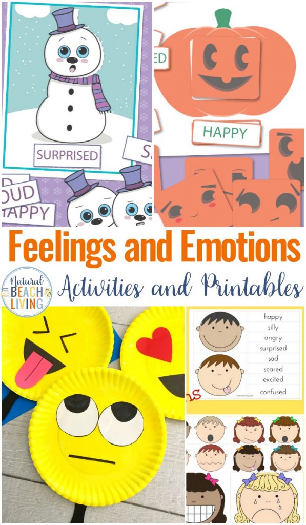These Spring Feelings and Emotions Activities for Preschoolers are so cute! Emotion Cards Printable and Preschool Feelings Printables for Easter Activities, Easter Chick Preschool Emotions Printables and Emotions Cards for Teaching feelings and emotions 
