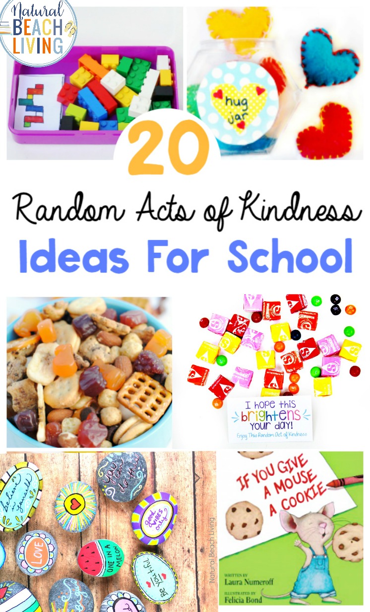 25+ Random Acts of Kindness Ideas for School that can help teachers, students, and parents spread kindness. Random Acts of Kindness, Free Random Acts of Kindness Printable, and acts of kindness for kids 