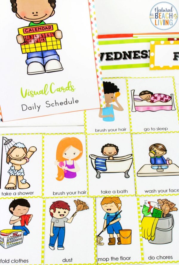 Perfect Daily Visual Schedule Materials And Resources - vrogue.co