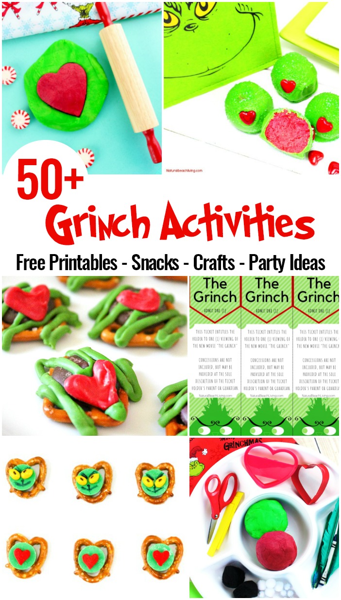 Grinch Party Ideas, What better during the Christmas season than celebrating with The Best Grinch Party Ideas. You'll find healthy Grinch snacks, yummy Grinch treats, Grinch activities, and more. Everything for the perfect Grinch Theme.
