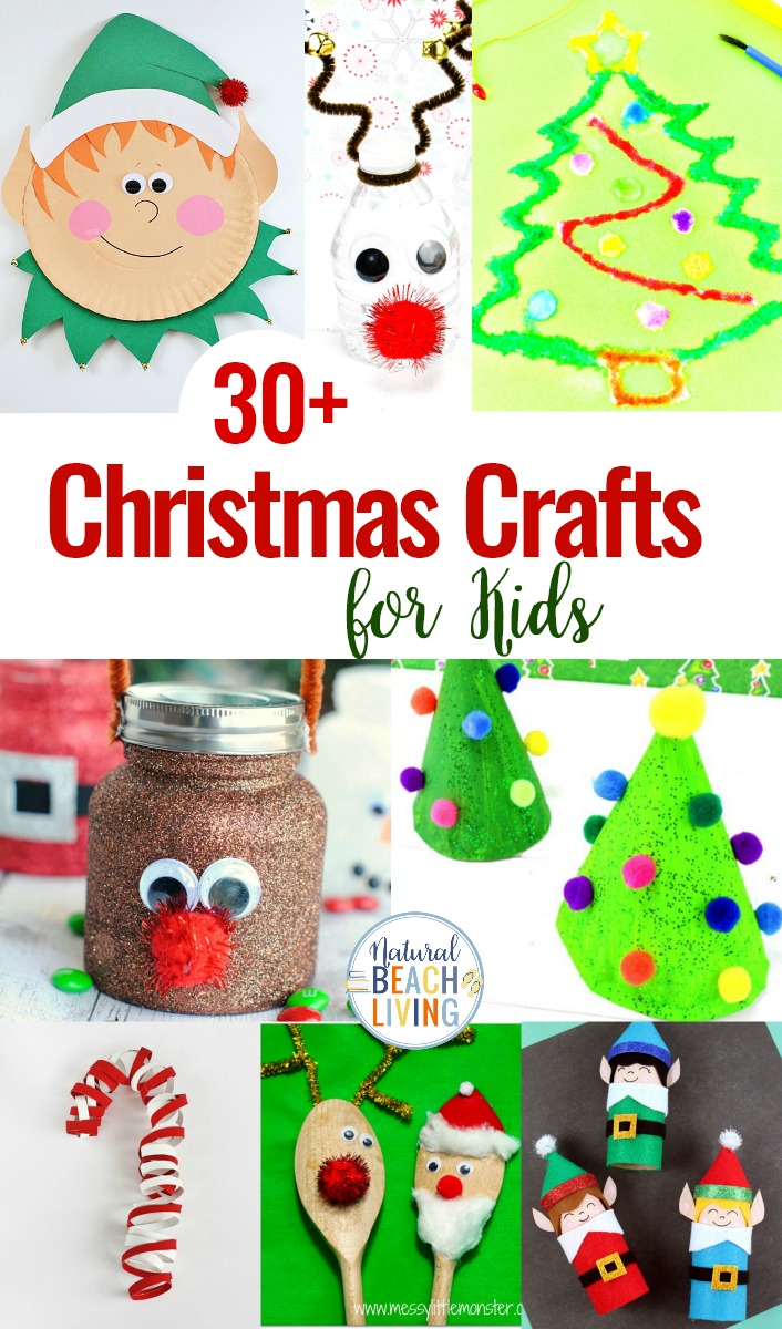 30+ Christmas Crafts for Kids