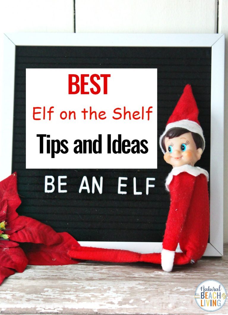 125+ Best Elf on the Shelf Ideas and Elf Printables - Natural Beach Living