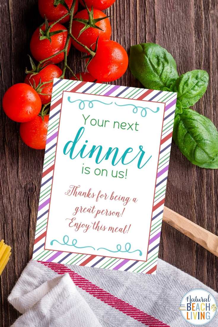 Random Acts of Kindness Dinner Basket, Show someone you care by surprising them with a Random Acts of Kindness Meal for an act of kindness. Free Random Acts of Kindness Printables and Random Acts of Kindness Ideas for you to share acts of kindness around your community 