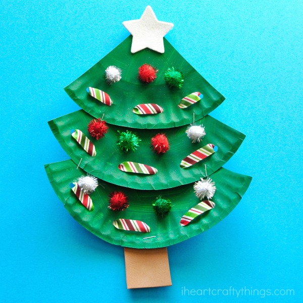 21+ Paper Plate Crafts for Christmas - Natural Beach Living