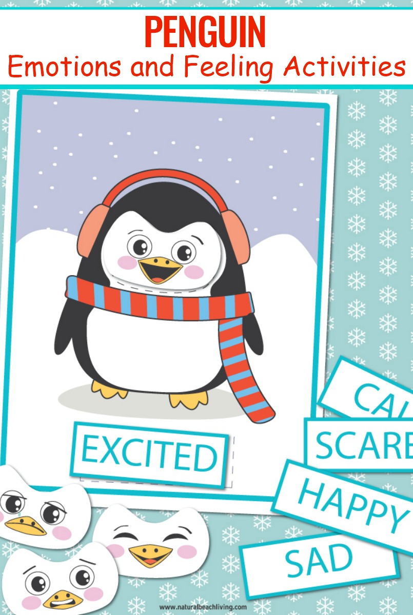 Preschool Emotions Printables Penguin Activities