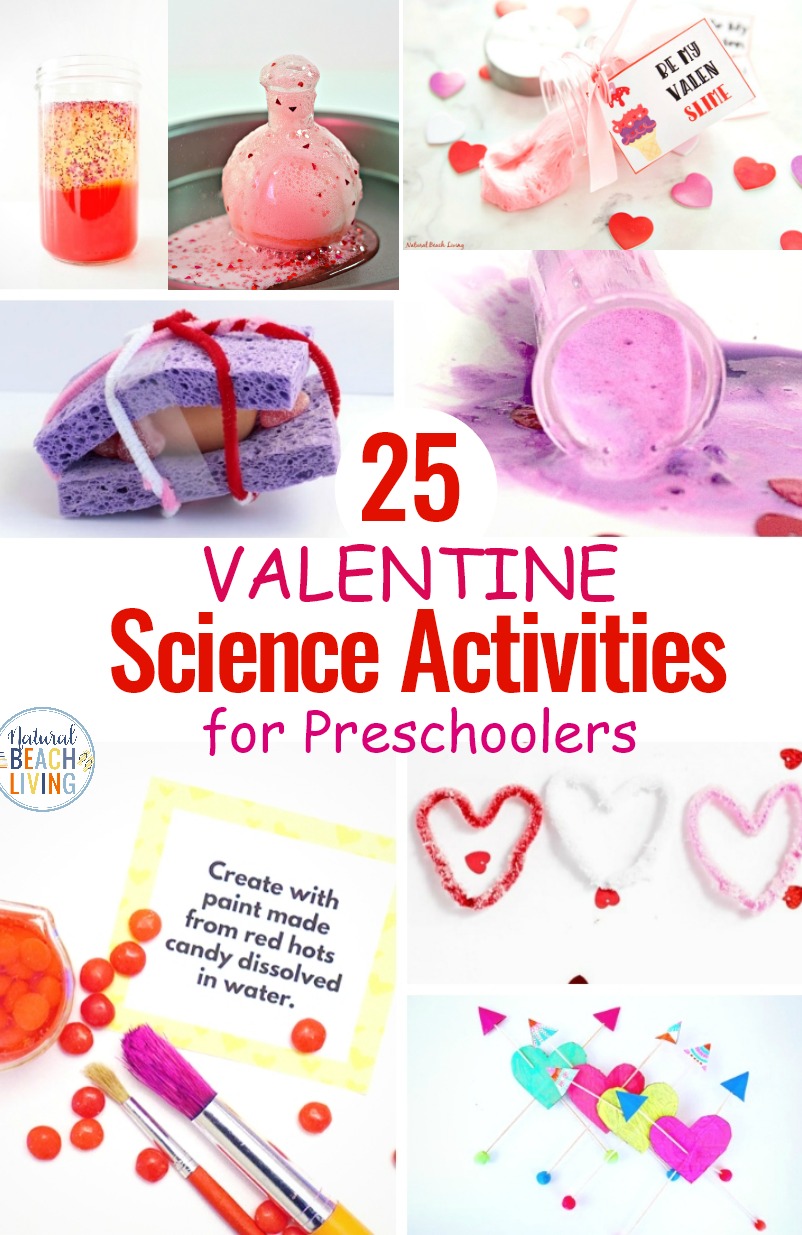 25 Valentine Science Experiments for Preschoolers