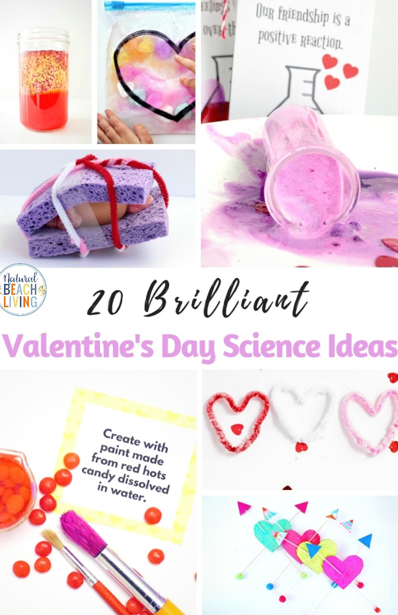 Valentine Science Experiments for preschoolers and Science activities for preschoolers, These Valentine's Day ideas for kids science activities will inspire you and the kids to have fun with Science and STEM. A lot of these include free Valentines Day cards so you can give a science-inspired gift, Science Activities for Kids, Kindergarten Science Experiments #scienceforkids