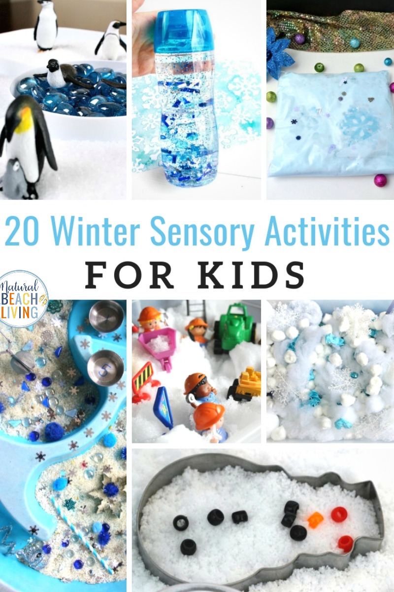 25+ Winter Sensory Activities and Winter Theme Ideas - Natural Beach Living