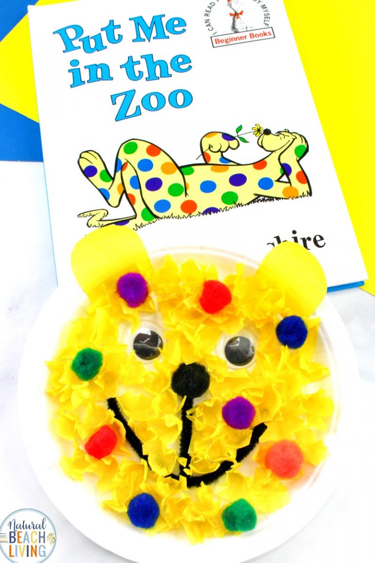 Put Me in the Zoo Craft for Preschoolers Dr. Seuss Paper Plate Craft