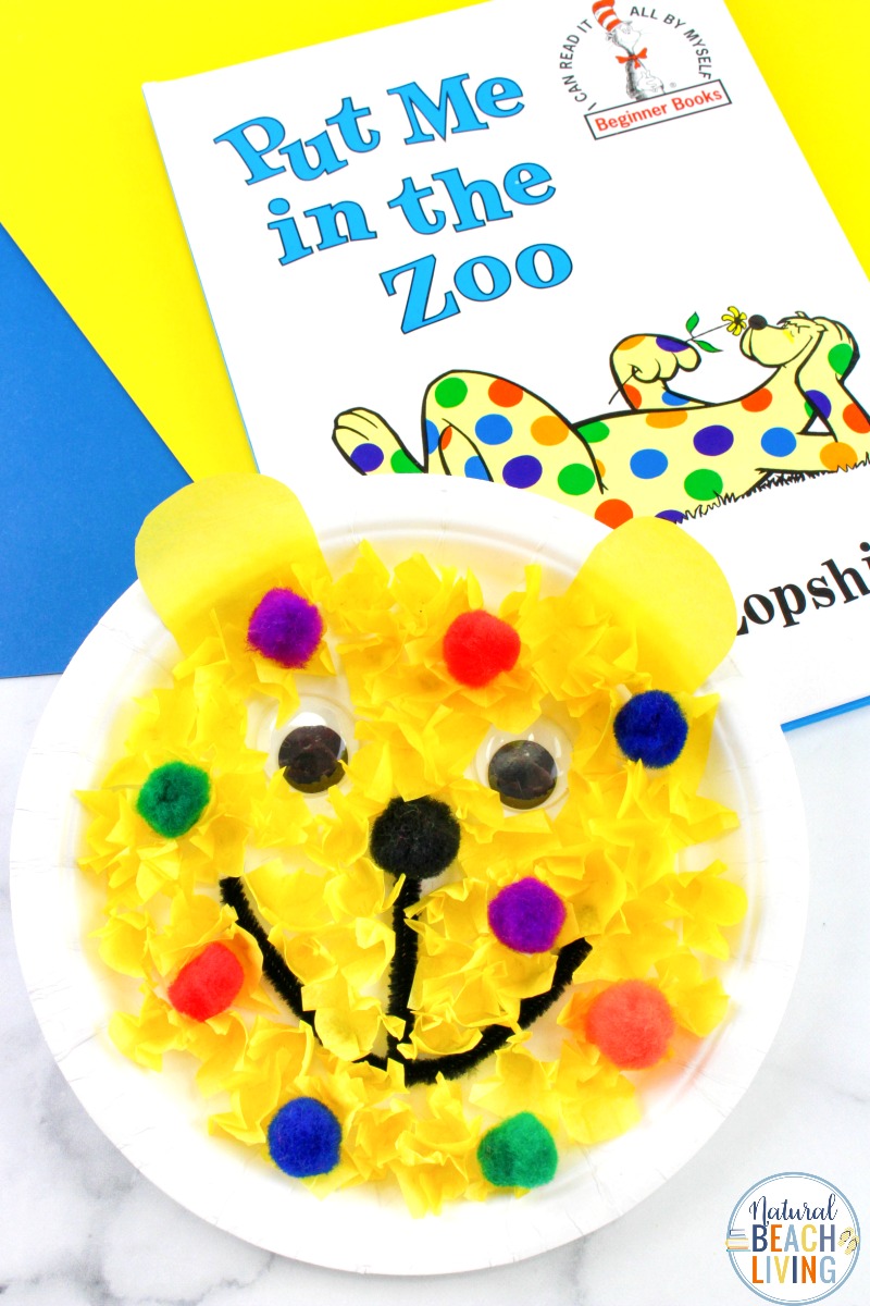 Put Me in the Zoo Craft for Preschoolers – Dr. Seuss Paper Plate Craft