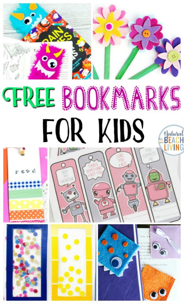 24 bookmarks for kids free printable bookmarks and diy bookmarks for kids natural beach living