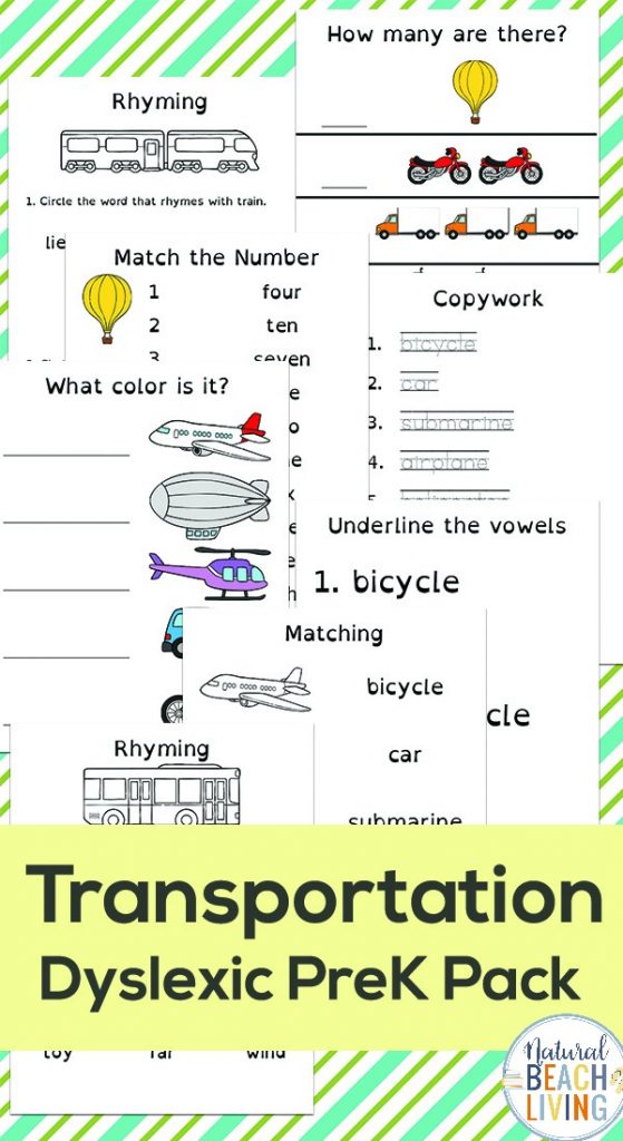 Free Preschool Transportation Printables and Transportatation Activities, Find complete Transportation theme activities and Lesson plans for Preschool and Kindergarten that include preschool math and literacy activities. Preschool Transportation Printables and 25 transportation crafts for a Preschool Transportation Theme