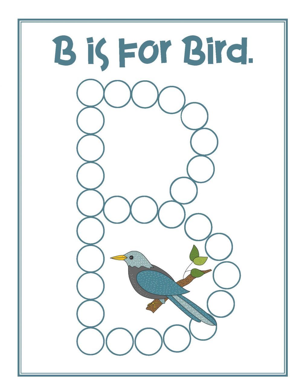 Free Bird Worksheets