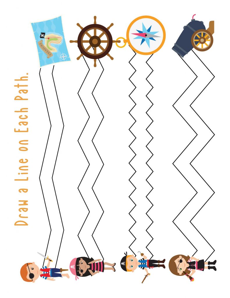 Preschool Pirate Theme Printables - Natural Beach Living