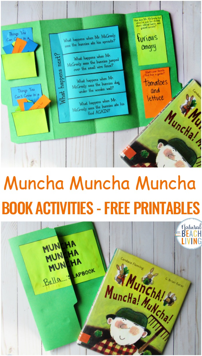 Muncha Muncha Muncha Activities for Preschoolers and Kindergarten