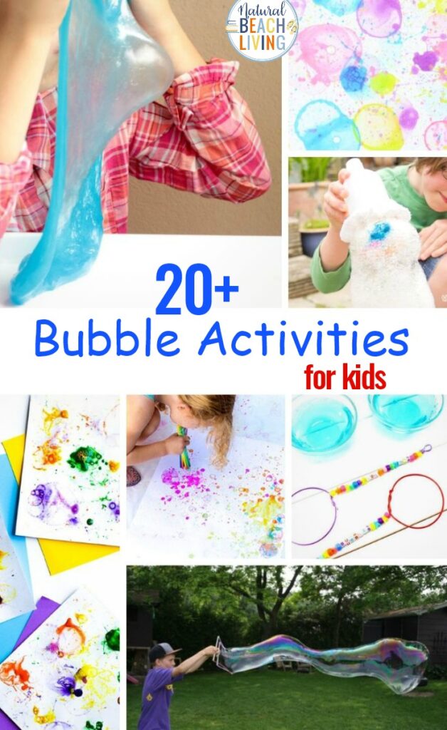 20+ Bubble Activities for Preschoolers - Natural Beach Living
