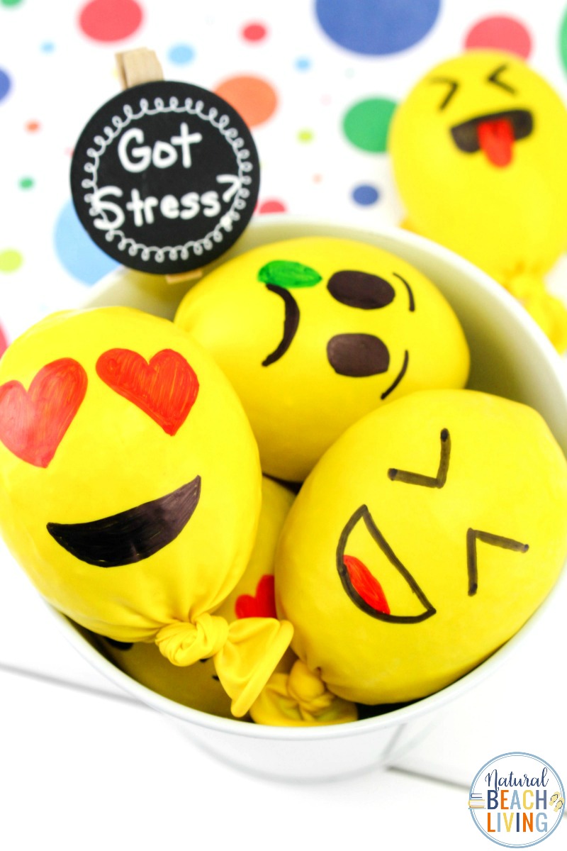 Emoji Stress Balls – How to Make a Stress Ball for Kids and Adults