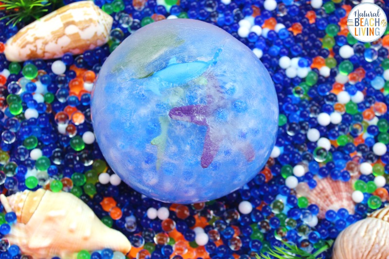 Consider these Ocean Activities for Preschoolers some of the best and the most fun you'll find! Frozen ocean sensory bin. This fun science sensory bin will keep Kids having a blast exploring the different ways to melt ice as they rescue ocean animals in this frozen ocean sensory bin! Frozen Animal Rescue Kids Activity 