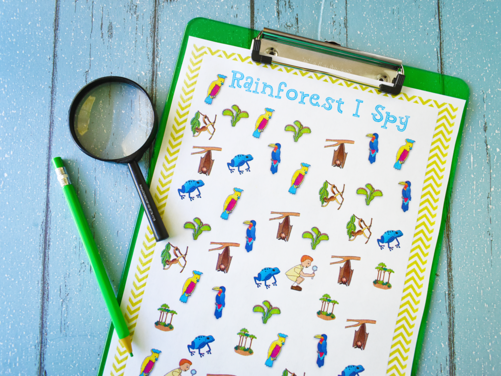 The best Rainforest Activities for Kids. Rainforest Lesson Plans printables are perfect for preschool and Kindergarten to learn about rainforest animals and the habitats of the rainforest. Your kids will learn while engaging with their imagination and creativity as well. These Rainforest Lesson Plans are perfect for hands-on learning. Rainforest Printables are so much fun
