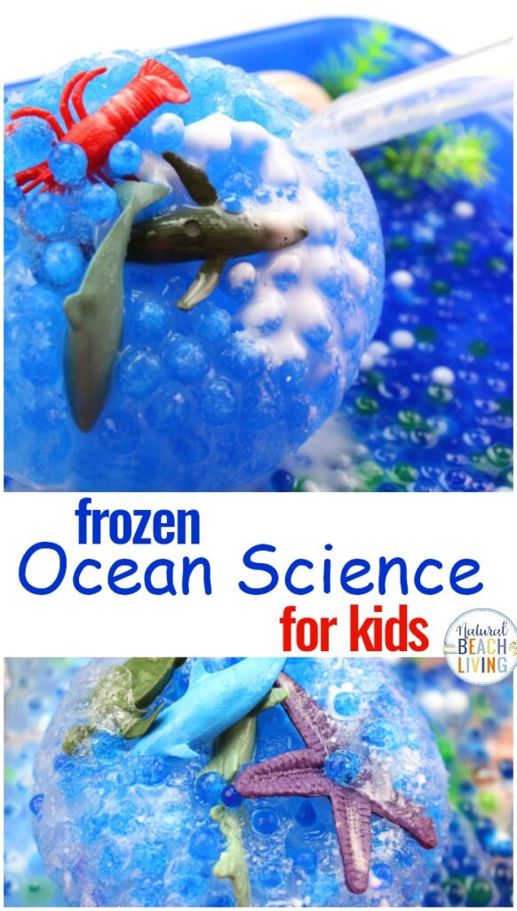Consider these Ocean Activities for Preschoolers some of the best and the most fun you'll find! Frozen ocean sensory bin. This fun science sensory bin will keep Kids having a blast exploring the different ways to melt ice as they rescue ocean animals in this frozen ocean sensory bin! Frozen Animal Rescue Kids Activity 