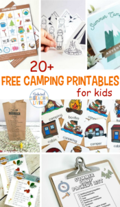 20 free camping printables for kids natural beach living