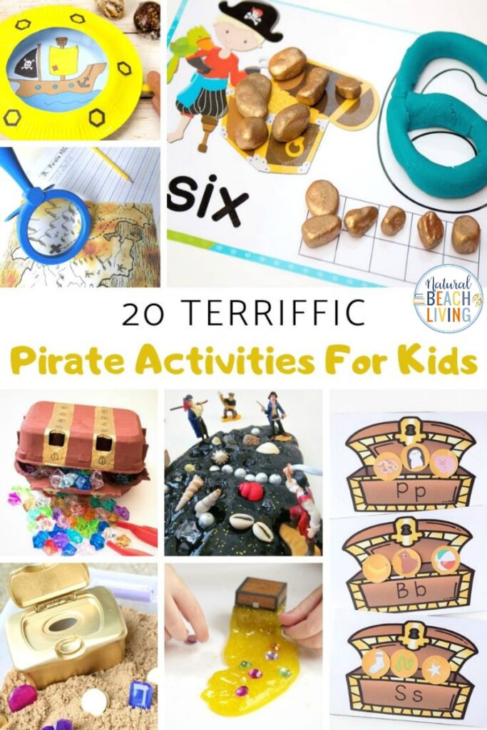 20+ Pirate Activities for Kids - Fun and Unique Ideas - Natural Beach