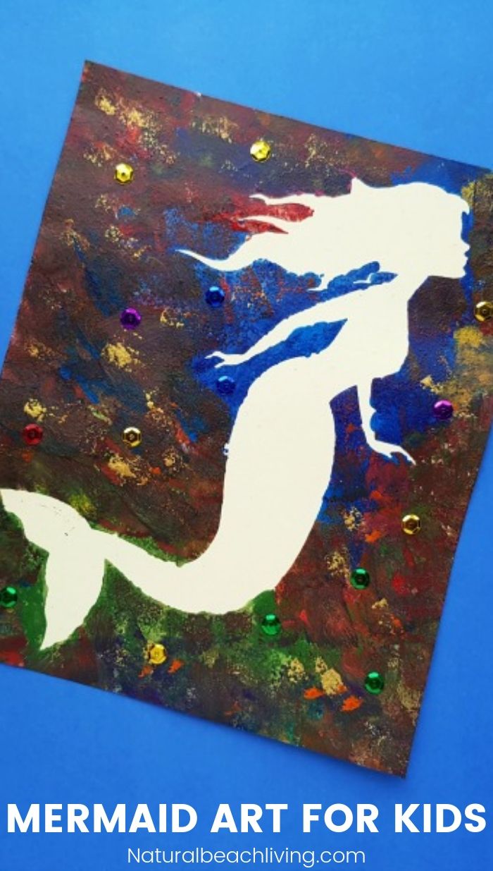 Mermaid Art For A Beautiful Under The Sea Activity Natural Beach Living