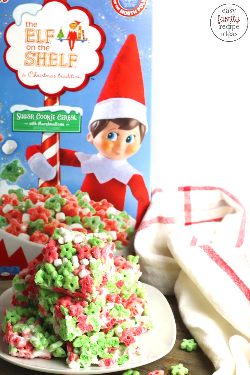 Elf on the Shelf Cereal Treats