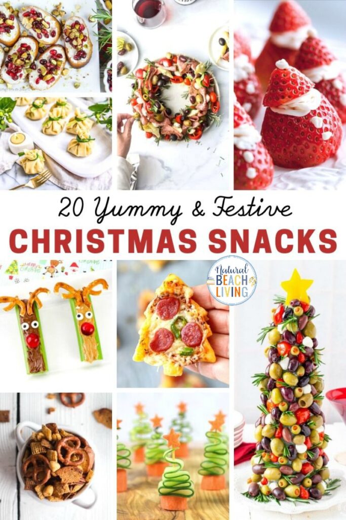 Make sure you try out these Healthy Christmas Snacks! They're all simple to make and delicious treats to eat and serve this holiday season. So if you are looking for Christmas Snacks for Kids or Festive Christmas Snacks to make for a holiday party these are Perfect! 