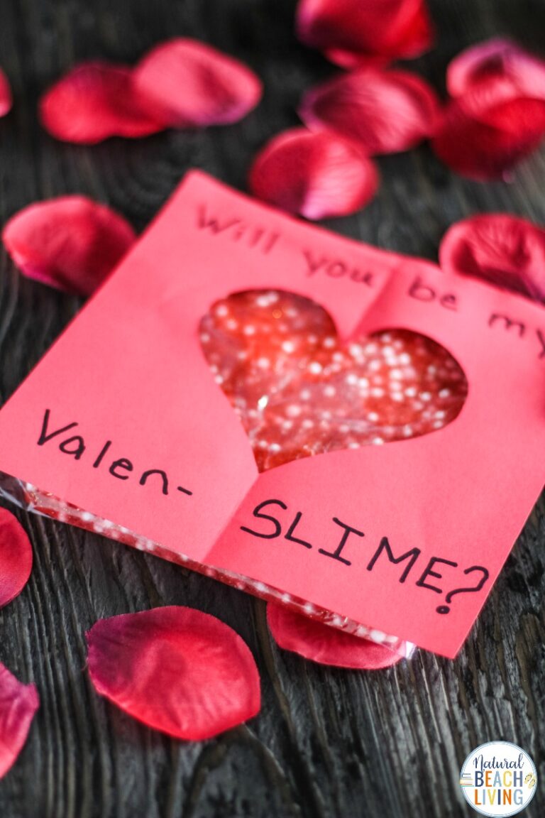 Valentine Card Craft Slime 1