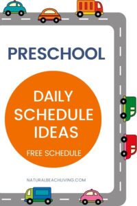 preschool daily schedule ideas