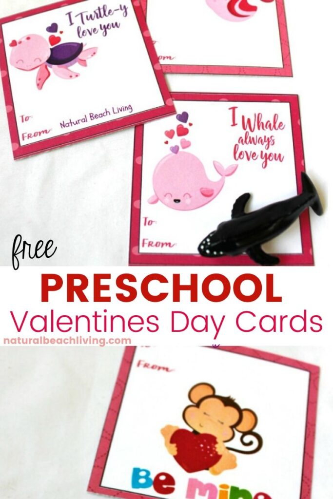 Preschool Valentine's Day Cards - Free Printable Cards Kids Love