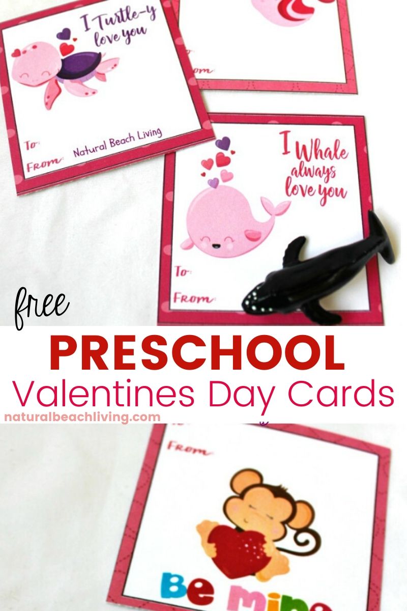 Preschool Valentine’s Day Cards – Free Printable Cards Kids Love