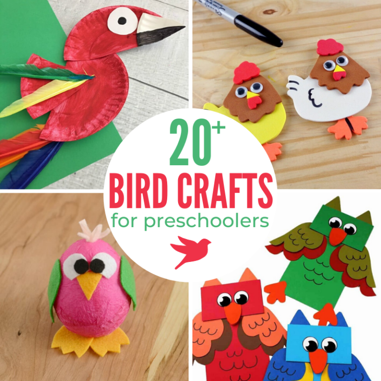 25+ Bird Preschool Crafts - Fun and Easy Crafts for Preschoolers