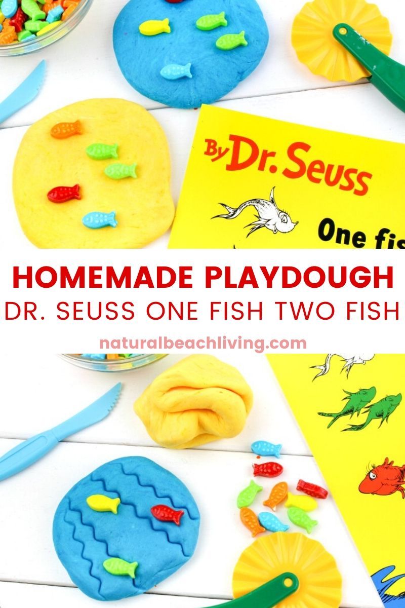One Fish Two Fish Edible Playdough Recipe
