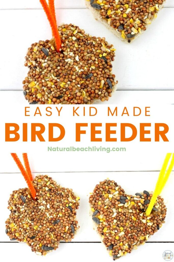 These peanut butter bird treats are so much fun to make. Plus, the birds love them! With just 3 simple ingredients needed, these are so easy to make! The best thing about these bird seed ornaments is it's kid-friendly. 
