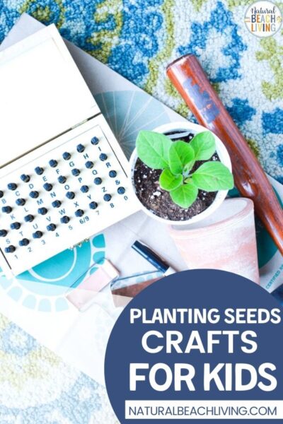 Planting Activities for Preschoolers and DIY Garden Markers - Natural