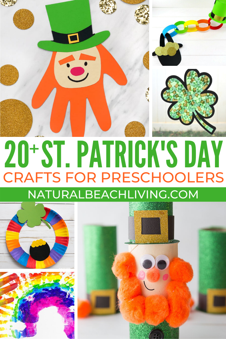 20+ St Patrick’s Day Preschool Crafts