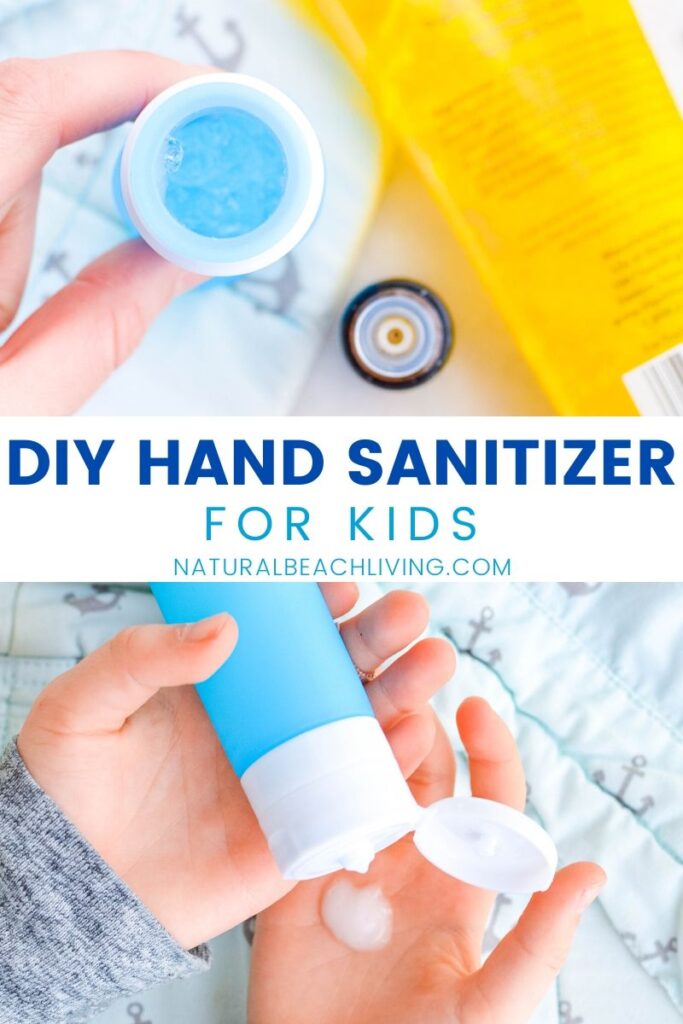 This is by far the easiest DIY hand sanitizer ever. This homemade hand sanitizer is kid safe and you only need 3 ingredients. With all of the concern with health this is an excellent hand sanitizer recipe for kids as well as adults and the project can be expanded to include a discussion about hygiene and disinfection.