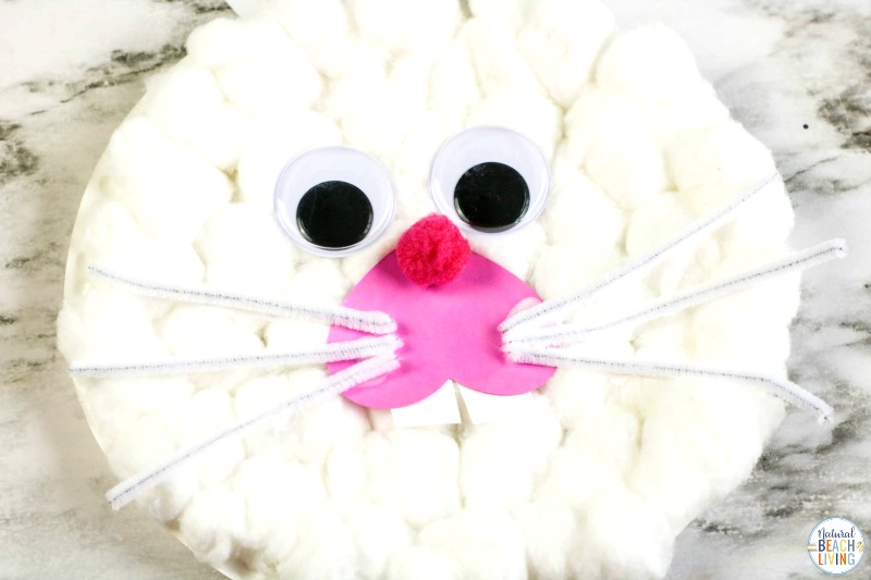 This Easter Bunny Paper Plate Craft is so simple to make. Perfect for Easter Crafts for Preschoolers and Kindergarten and even Toddler craft. Make this Cute Easter Bunny Craft using the Free Bunny Template. Find over 50 Easter Crafts Here your kids will love. 