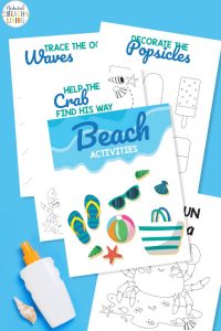 preschool beach printables and activities natural beach living