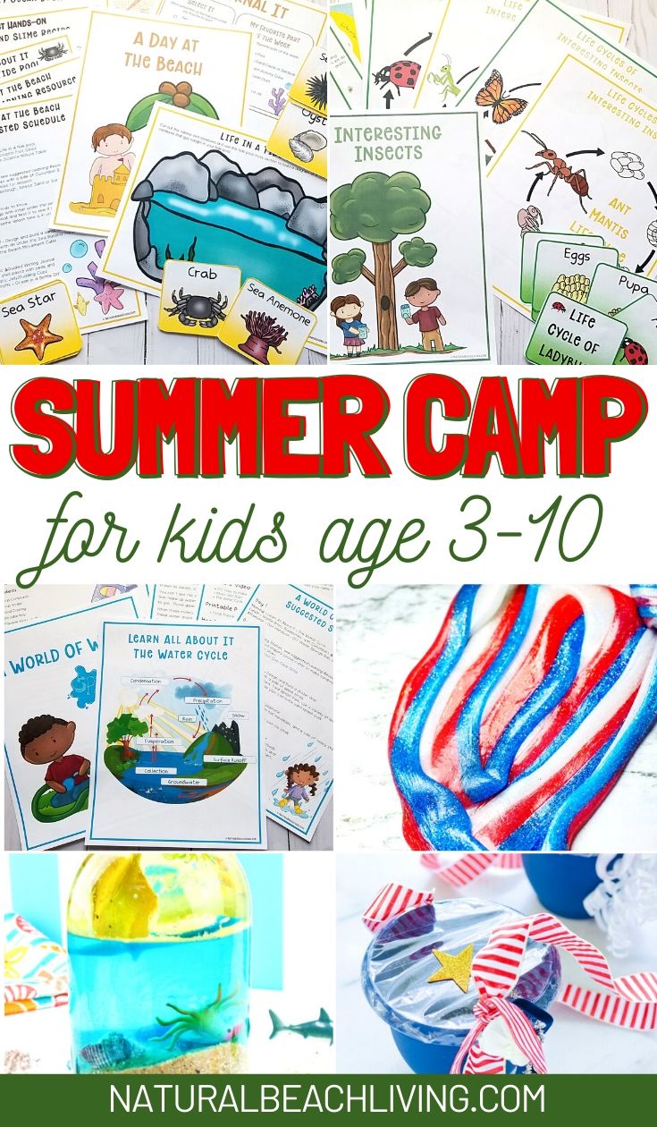 Water and Ice Summer Camp Activities - Natural Beach Living