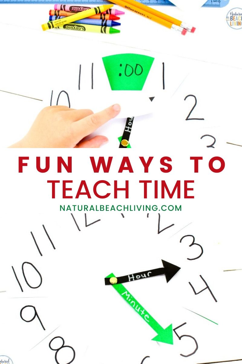 How to Make a Clock to Teach Time