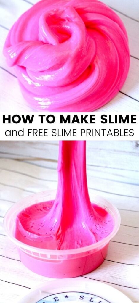 How to Make Slime with Contact Solution, Make the Best Slime Recipes and check out slime videos Here. If you want to know How to Make Slime that is easy and you can mix in anything for a fun theme. THIS IS IT! This Easy Slime Recipe has a fantastic texture and kids love to pull and poke it. Slime Recipe with Contact Solution, Elmer's Glue Slime Recipe