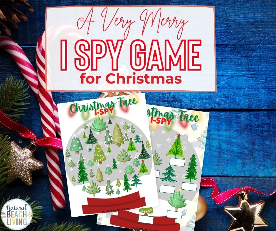 Your kids will love these Christmas I Spy Printables! Free fun and simple Christmas I Spy Game that combines logic, visual skills, and math skills for early learning, it's no wonder that this Christmas activity is such a big hit! 