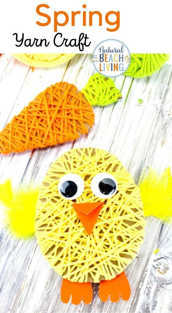Easter Crafts for Kids, These Adorable Yarn Crafts for Preschoolers and toddlers are so CUTE! Plus, Easy Easter Crafts for Preschoolers are so much fun. Just add these to your Easter activities with a few simple supplies and you'll have a cute Easter craft Kids Love to Make 