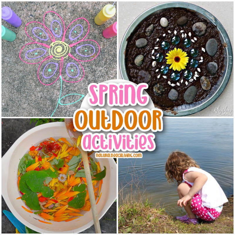 Over 30 Outdoor Spring Activities to do with Kids, Check out this fun list of spring outdoor activities for kids. You'll find loads of educational and entertaining ideas, from making and planting seed bombs to feeding the birds, and outdoor science projects. 